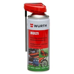 Olio di manutenzione Multi – 400 ml – Testa spray a 2 vie – Versatile spray multifunzione.