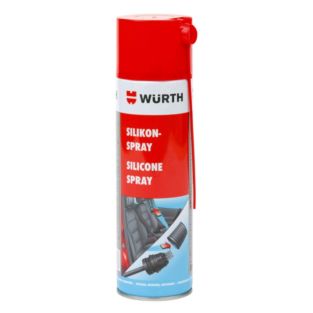 Spray al silicone  500 ml  protegge, nutre e isola permanentemente con buon effetto lubrificante